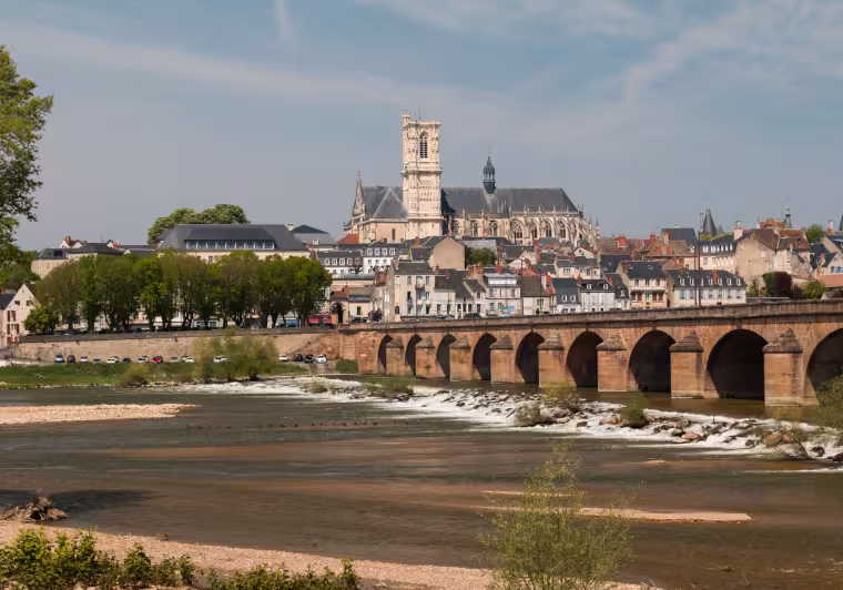 Nevers and its old centre