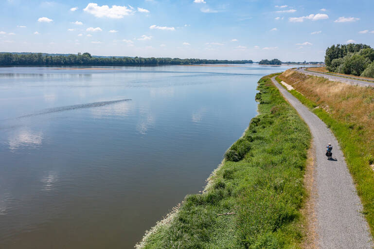 La Loire a Velo de Saumur a Angers 60 km de parcours