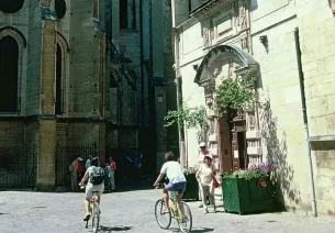 Cyclistes à Dijon