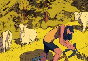 Extrait de la BD "La Ride"