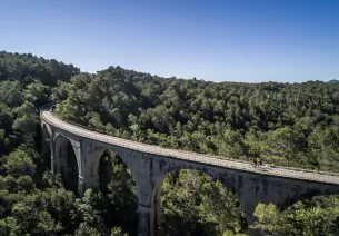 Viaduc de Rayol à vélo