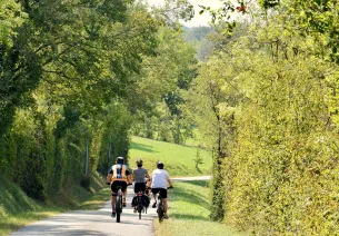 Sur la Vallée de la Baïse à vélo