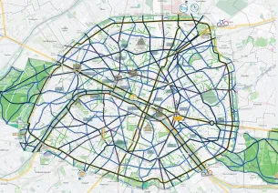 Carte "Bon Plan Paris à Vélo" - Édition 2023 