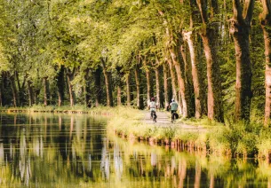Le Canal de la Garonne à vélo depuis Toulouse