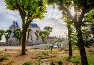 Barbezieux jardin du château