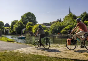 Cyclistes à Bonneval