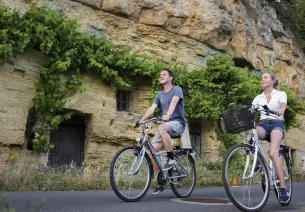 Vallées troglodytiques à vélo