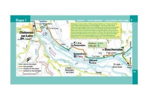 Carte Routard La Loire à Vélo