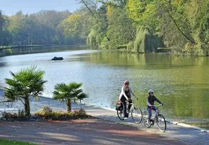 Forges-les-eaux à vélo en famille