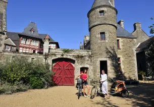 Le château de Josselin en famille