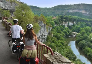 Panorama sur la vallée de l'Aveyron