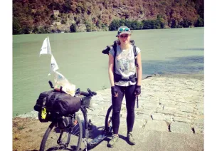 La Trottineuse sur l'Eurovélo 6