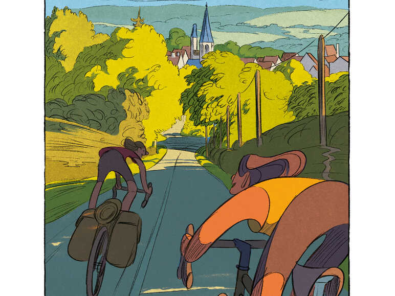 Extrait de la BD "La Ride"