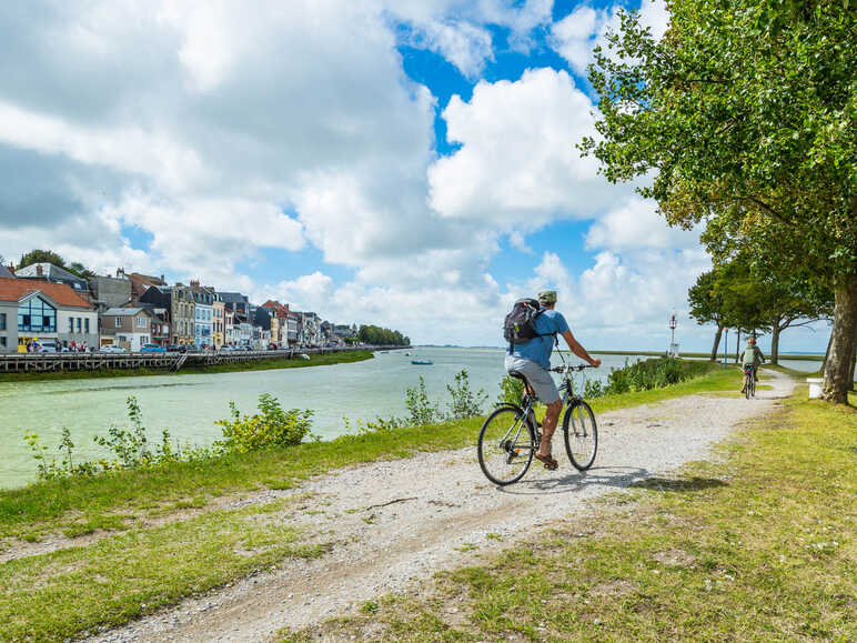 Découverte de Saint-Valery-sur-Somme à vélo