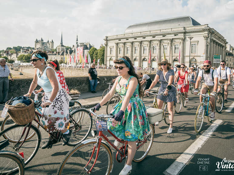 L'Anjou Vélo Vintage, chaque été à Saumur 