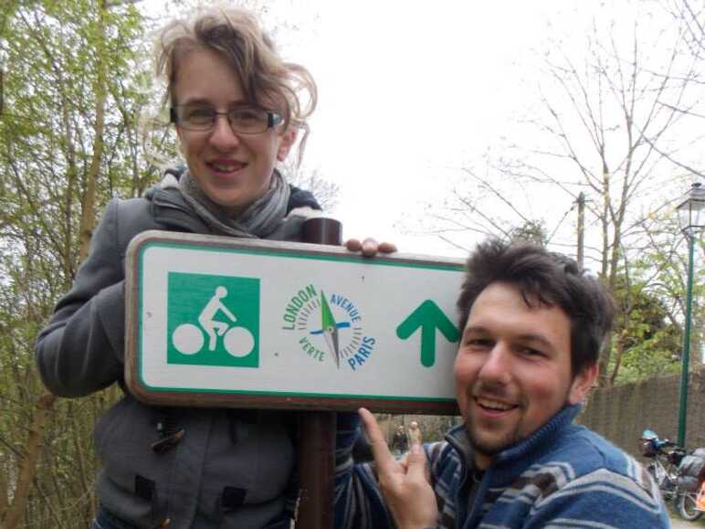 Be-Cyclette, un duo en tandem sur l'Avenue Verte London-Paris