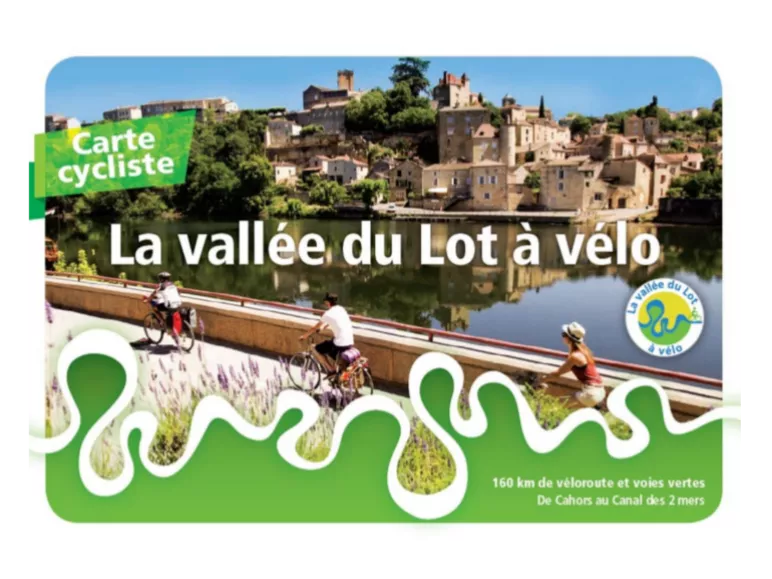 Carte Vallée du Lot Aiguillon /Cahors - 2022