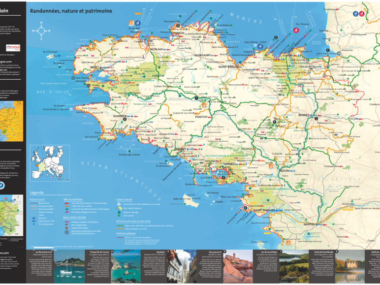 carte bretagne