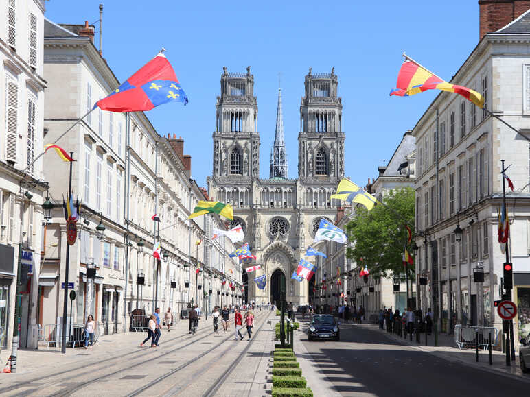 Cathédrale Sainte-Croix à Orléans 