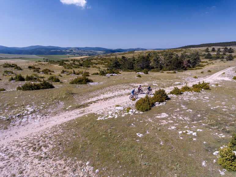 Chemins sur le Causse Méjean