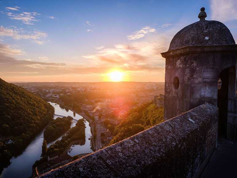 Panorama depuis la Citadelle de Besançon