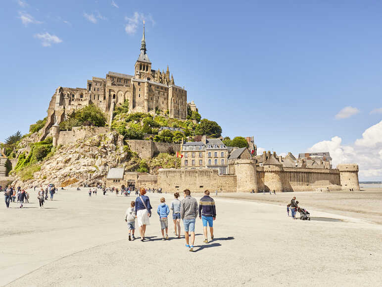 Découverte du Mont St-Michel en famille