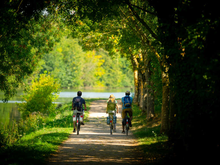 Voie verte au bord de l'eau - La Vélobuissonnière