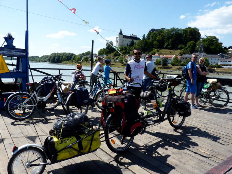 Eurovelo 6 - Bateau sur le Danube