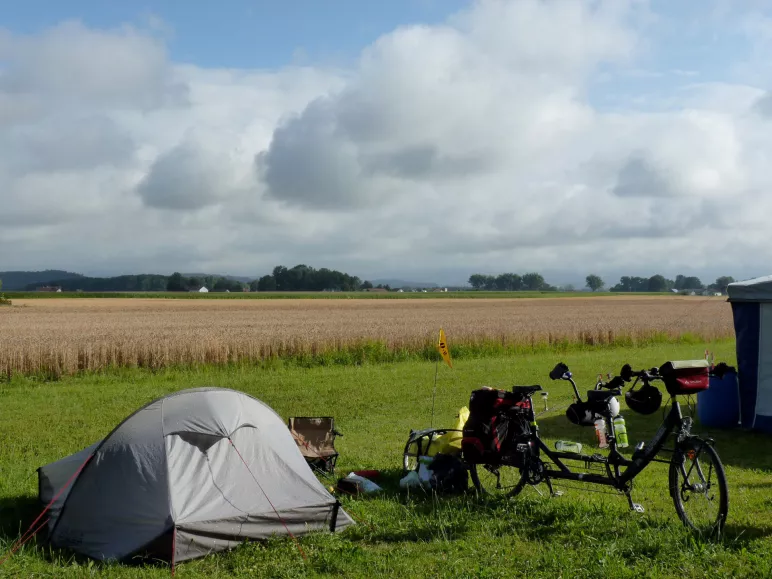 EuroVelo 6 - Camping & tandem