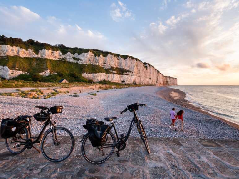 Falaises de la côte d'Albâtre - La Vélomaritime