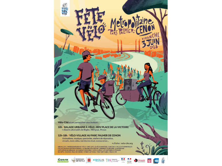 Fête du Vélo à Bordeaux 2018