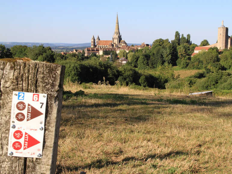 Liaison de la GTMC VTT à Autun