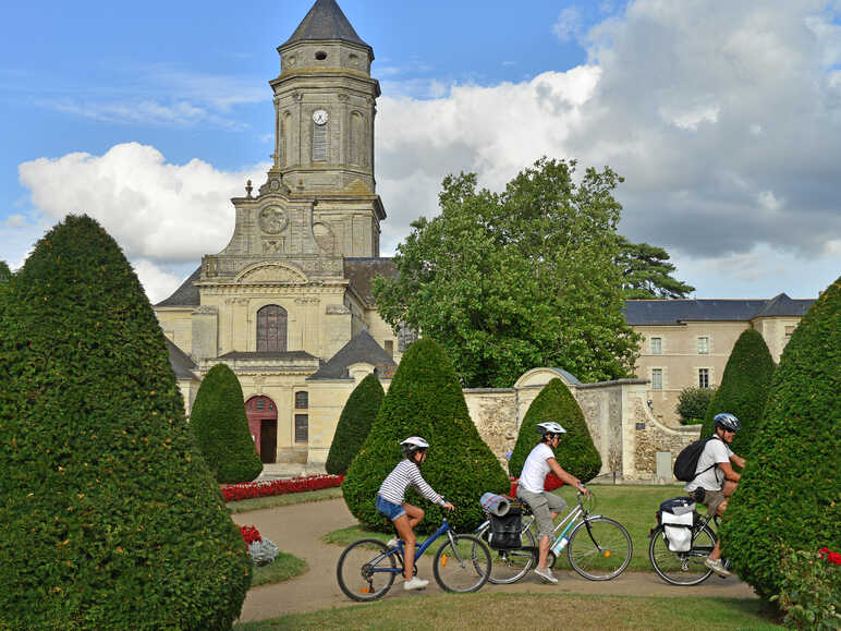 Gardens of the Abbey in St-Florent-le-Vieil