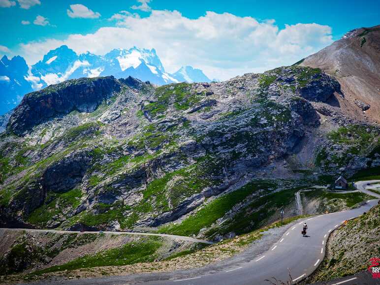 Dans les Alpes à Vélo