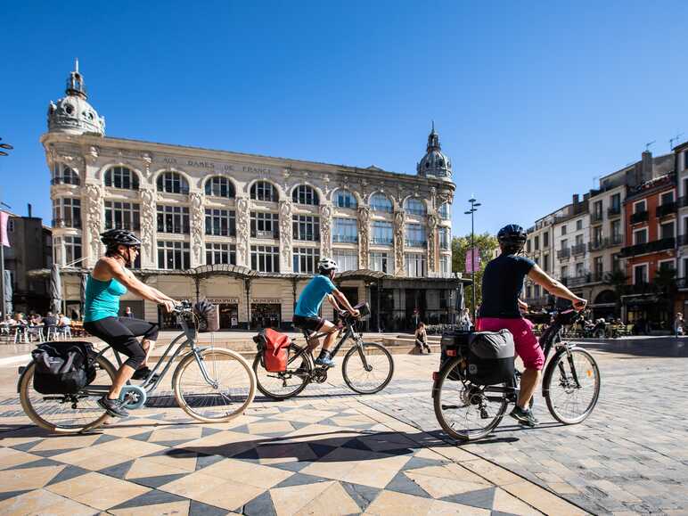 Narbonne, place de l'hôtel de ville