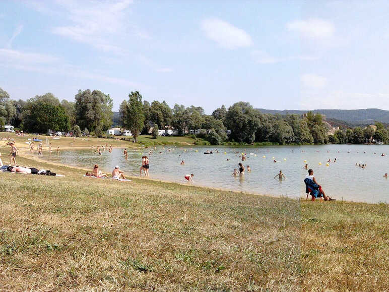 Plage et base de loisirs d'Oselle à Besançon