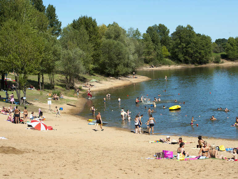 Le plan d'eau d'Oudon