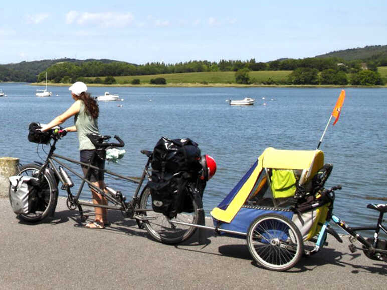 Tandem vélo de voyage