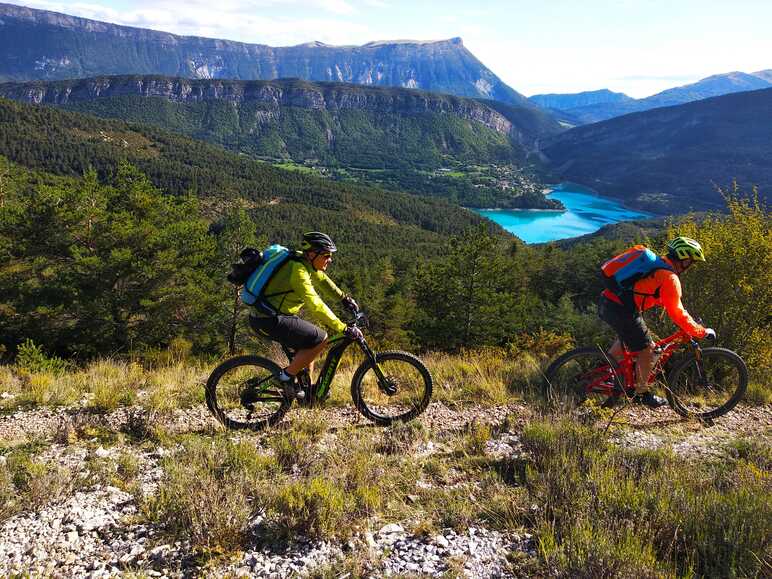 Panorama sur la GT TransVerdon VTT