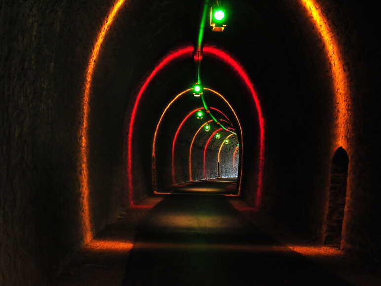 Le tunnel de Comps, voie verte