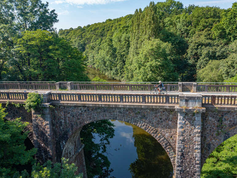 Vallée de la Mayenne à vélo