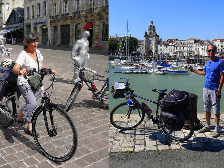 Christian & Dominique sur la Vélo Francette