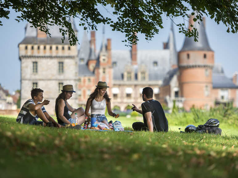 Le Château de Maintenon à vélo