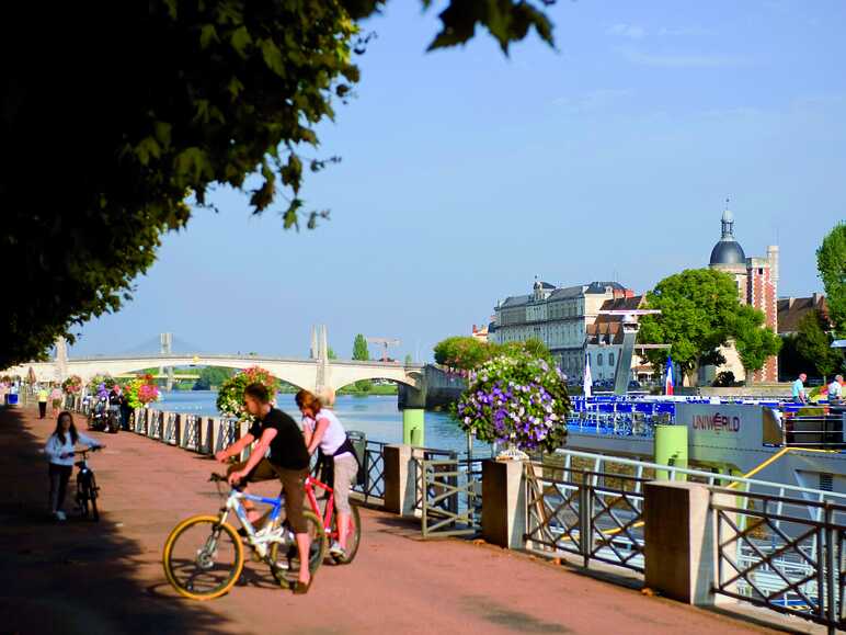 La ville historique de Chalon-sur-Saône