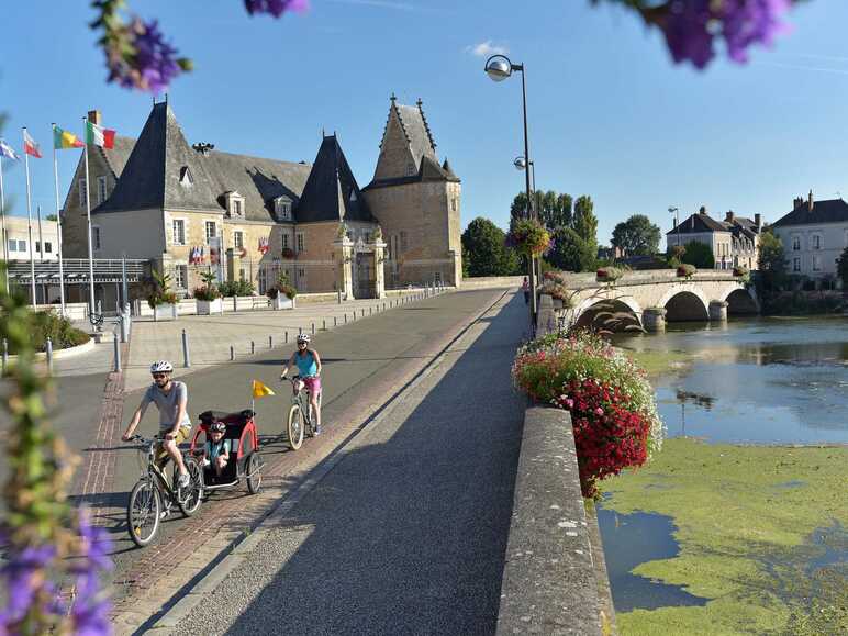 Visite de La Flèche à vélo