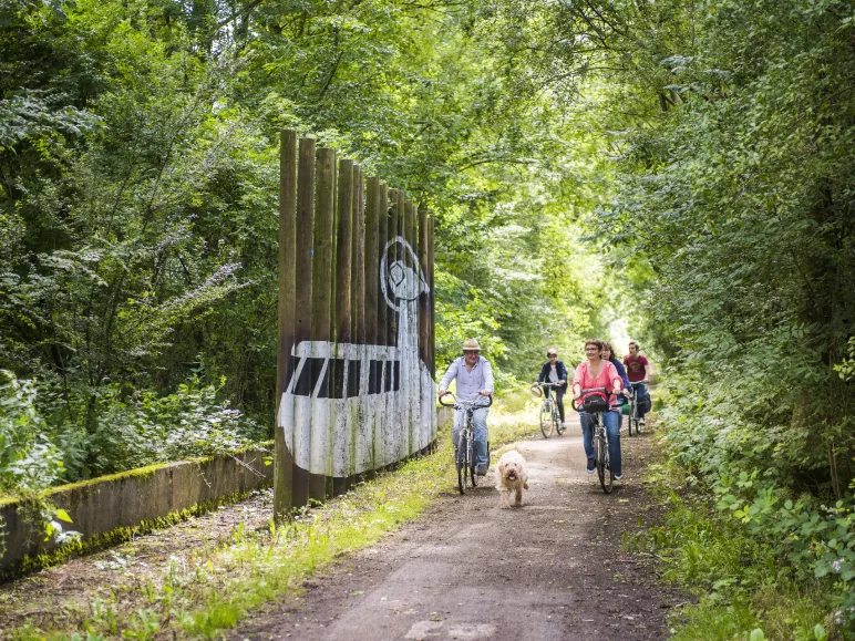 Voie verte à vélo à Limours - Véloscénie